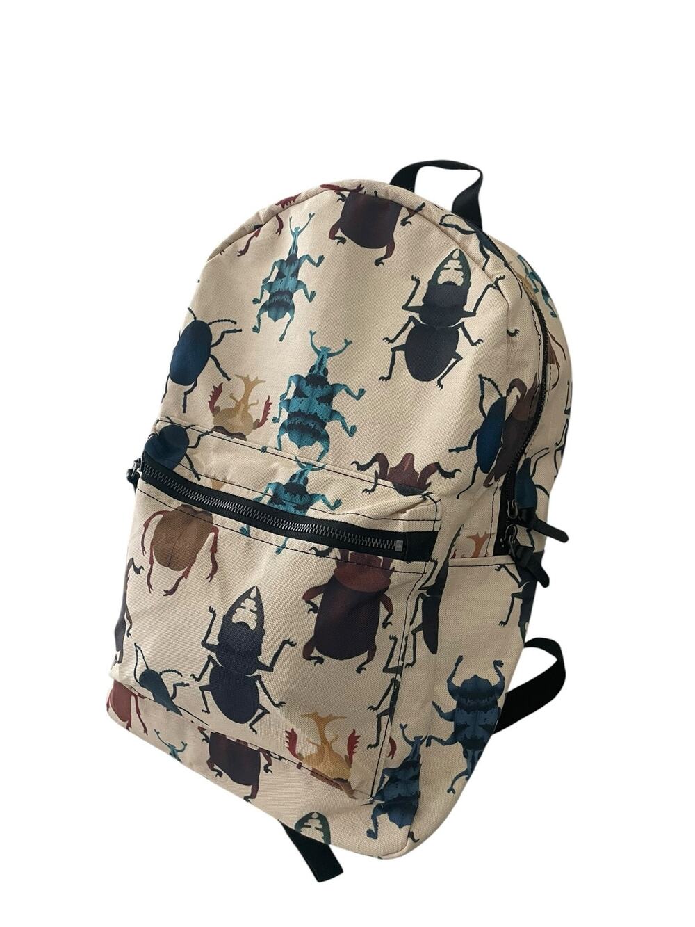 Society6 Beetle Insect Backpack New Without Tags Watercolor Bug Art School Bag